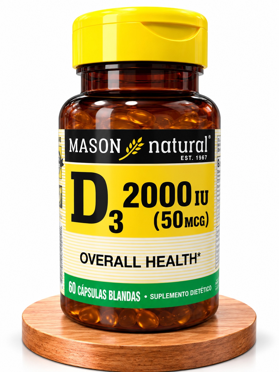 VITAMINA D3 2000 IU  CAP X 60